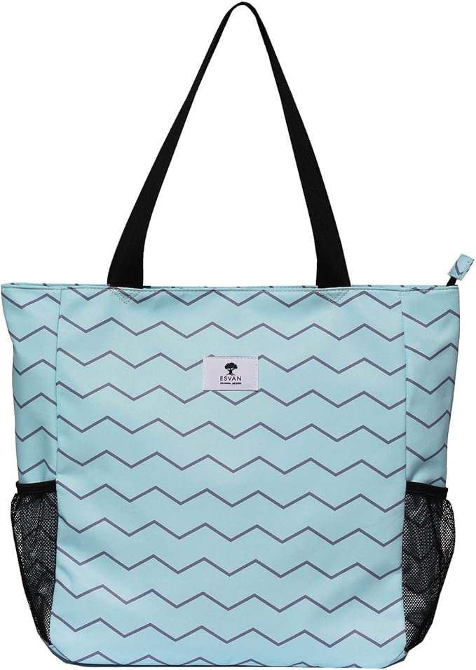 Original Floral Water Resistant Large Tote Bag Shoulder Bag for Gym Beach Travel Daily Bags Upgraded