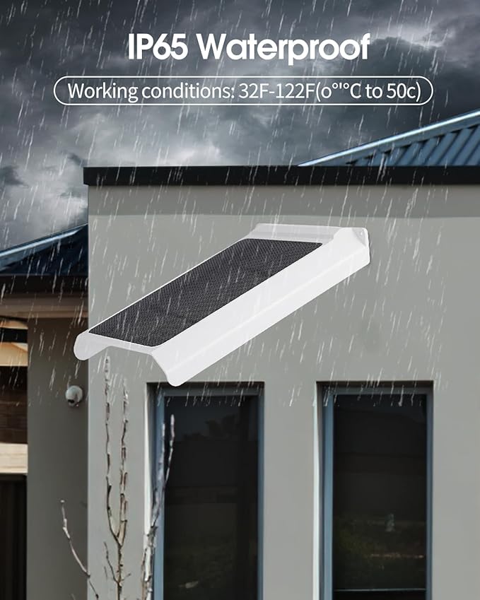 Unique Solar Panel Charger Compatible with Arlo Pro 5S/Pro 4/Pro 3 Floodlight/Pro 3 /Ultra 2/Ultra, 6V 4W Solar Panel for Arlo Camera IP65 Weatherproof, with 0.8ft Charging Cable & Screwdriver, 2 Pack