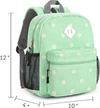 STEAMEDBUN Corduroy Toddler Backpack for Girls Boys 2-4, Kids Preschool Backpack for Kindergarten - Daisy