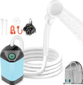 Portable Shower for Camping with 7800mAh Battery - 3 Spray Modes, IPX8 Waterproof & Strong Suction Shower Pump for Outdoor Hiking, Beach Travel, RV, Pet Bathing & Gardening