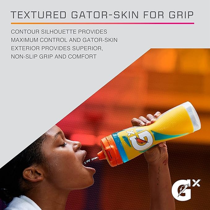 Gatorade Gx Exclusive Water Bottle Bundle,(Pack of 6)