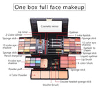 Pure Vie 54 Color All-in-One Holiday Gift Makeup Set Cosmetic Essential Starter Bundle Include Eyeshadow Palette Lipstick Concealer Blush Mascara Foundation Face Powder - Makeup Kit for Women Full Kit