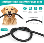125 OZ/3.7L Heated Water Bowl, Large Heated Dog Bowls for Outside, Safety Listed Heated Pet Bowl with Anti-Chew Cord for Dog, Chicken,Duck,Cat Drinking Water in Winter, Anti-Slip Base
