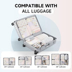 11 Set Packing Cubes for Travel, Gifts for Women Mom,Anti-Tearing Suitcase Organizer,OlarHike Vacation Essentials & Accessories for Cruise Ship