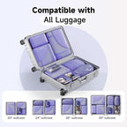 9 Set Packing Cubes for Travel, Gifts for Women Mom,Anti-Tearing Suitcase Organizer,OlarHike Vacation Essentials & Accessories for Cruise Ship