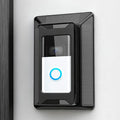 Solar Charger for Ring Doorbell, 2-in-1 Doorbell Mount with 6W Waterproof Solar Panel, USB-C Charging Port, Continuous Power Supply, No Battery Disassembly Required