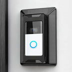 Solar Charger for Ring Doorbell, 2-in-1 Doorbell Mount with 6W Waterproof Solar Panel, USB-C Charging Port, Continuous Power Supply, No Battery Disassembly Required