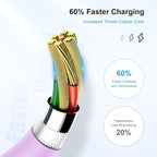 2 Pack [ Apple MFi Certified ]iPhone Charger 6ft,Long Lightning to USB Cable 6 Feet,Fast Apple Charging Cable Cord 6 Foot for iPhone 14/14 Max/13Pro Max/12Mini/11Pro/11/XS/XR/8/7/6s/iPad,Air Original