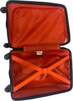 Fast Forward Batman Black Luggage 20 Inches Hard-Sided Tween Spinner Carry-On Travel Trolley Rolling Suitcase for Kids