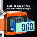 1100lb/500Kg Mini Handheld Digital Hanging Scale for Luggage & Fishing