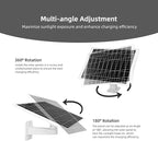 4 Pack 5V 7W USB Type-C Solar Panel Camera Charger for Arlo Essential XL Cam 2nd Gen,Essential 2K (2nd Generation),Pro 6th Gen 2K 2025 Release Security Camera Solar Panel with 9.3FT USB C Cable