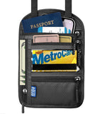 Neck Wallet with RFID Blocking - Hidden Travel Passport Holder Pouch | Concealed Under Clothing, Anti-Theft Security | Adjustable & Lightweight for Vacation, Airports