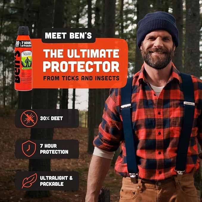 Ben's Tender 0006-7178 6OZ 30% Deet Repellent, eco-spray, single item