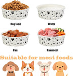 Disposable Dog Bowls - 30 Pcs 16 Ounces Paper Pet Bowls for Food and Water - Serving Tray Dishes for Small Medium Dogs Cats