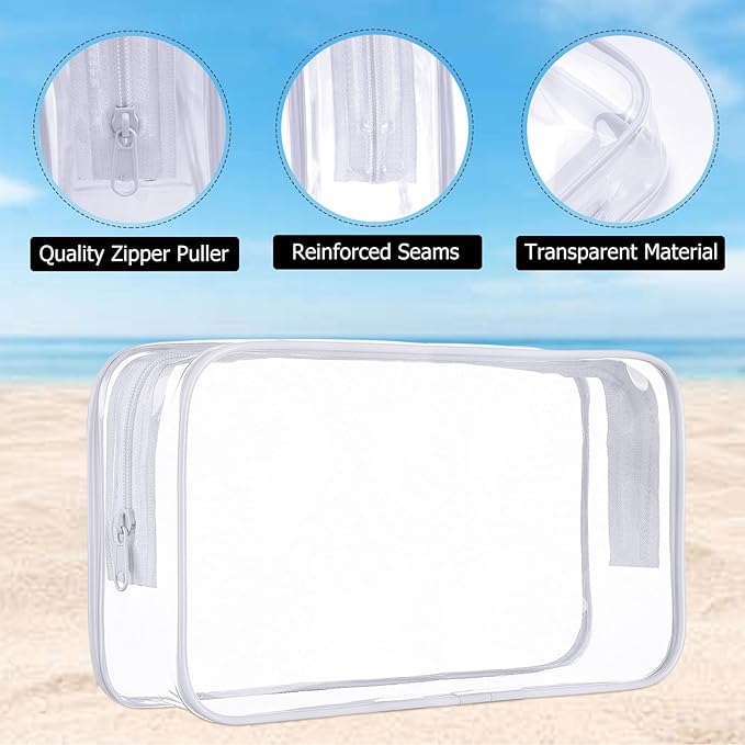 Travel Bottles for Toiletries 8 Pack 3.4oz TSA Approved Travel Size Containers Leak Proof Plastic 0.35oz Small Cream Jars Refillable Toiletry Bottles for Shampoo Conditioner Lotion(Brown)