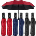 6 Pcs Travel Compact Umbrella, Automatic Open and Close Umbrella, Windproof Travel Rain Umbrellas, Folding and Portable Umbrellas for Men and Women