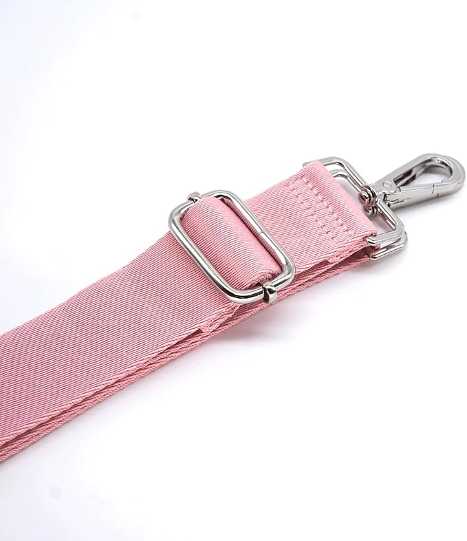 S&loyoe Thickened Solid Color Purse Straps Replacement Crossbody Bag Strap Adjustable Wide Guitar Straps for Handbags 1.5inch