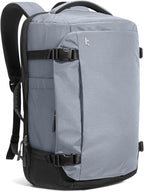tomtoc Travel Backpack 28L, TSA Friendly Flight Approved Carry-on Luggage, Personal Item Travel Bag, Water-resistant Lightweight Business Rucksack, Durable Bag Fits 16 Inch Laptop