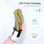 2 Pack [ Apple MFi Certified ]iPhone Charger 6ft,Long Lightning to USB Cable 6 Feet,Fast Apple Charging Cable Cord 6 Foot for iPhone 14/14 Max/13Pro Max/12Mini/11Pro/11/XS/XR/8/7/6s/iPad,Air Original