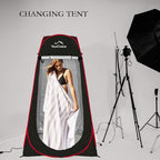 Your Choice Pop Up Privacy Tent, 3.9x3.9x6.2FT Portable Shower Tent for Camping, Waterproof Outdoor Changing Room with Carry Bag for Beach Hiking RV Fishing | Portable, for Camping, Beach, Hiking, with Carry Bag, Quick Setup