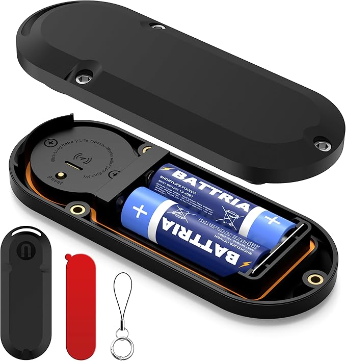 Item Finders Dual System Tracker[No Monthly User Fee] Compatible with iOS and Android Air Tags Item Locator Help You Track Your Car, Keys, Wallet, Luggage and More(Batteries Not Included)