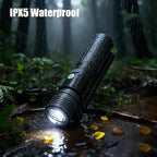 Telescopic Camping Light, Portable Rechargeable Camping Lantern, Outdoor Adventure Emergency Flashlight, Waterproof LED Camp Lamp with Magnetic (Black)