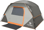CAMEL CROWN Tents for Camping 4/8 Person Waterproof Tent Quick Setup Folding Outdoor Backpacking Tents Family Hiking