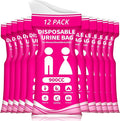 Disposable Urine Bag for Travel - 900ML Portable Pee Bags for Women Men 8/12/20/24/28 PCS Emergency Vomit Bags Urinal Toilet for Car Camping, Road Trip,Traffic Jam, Pregnant, Kid, Patient