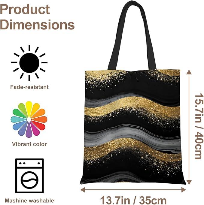 ANNA QUEEN Cat Tote Bag Shoulder Bag Handle Bag for Gym Yoga Picnic Beach Kitchen Reusable