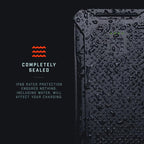 Dark Energy Poseidon Pro Indestructible Portable Charger | Fast Charging USB-C Ports, Ultra-Durable Armor Flex, 10,000 mAh, Waterproof, for Outdoor Survival & Emergency Supplies