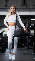 Fitgriff® Gym Bag V2 for Men and Women with Shoe & Wet Compartment - Duffle Bag for Travel, Sports, Fitness and Workout