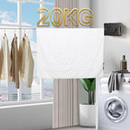 Retractable Clothesline Indoor Outdoor, 16.7 Ft Heavy Duty Wall Mount Automatic Retracting Clothes Lines for Laundry Room, Bathroom & Travel Rv
