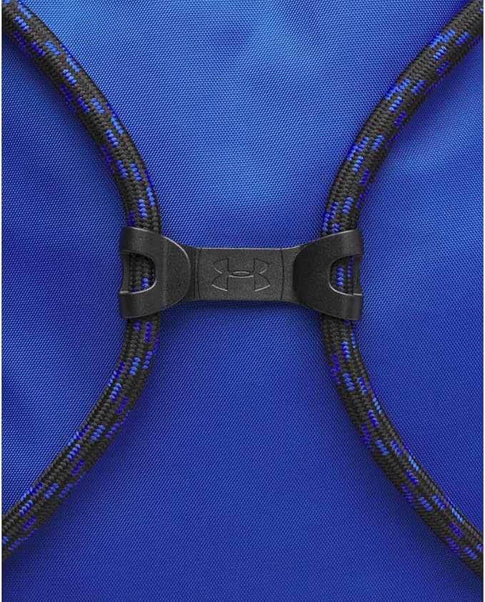 Under Armour Unisex Hustle Sackpack, (400) Royal/Black/Metallic Silver, One Size Fits Most