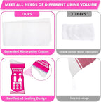 Disposable Urine Bag for Travel - 900ML Portable Pee Bags for Women Men 8/12/20/24/28 PCS Emergency Vomit Bags Urinal Toilet for Car Camping, Road Trip,Traffic Jam, Pregnant, Kid, Patient