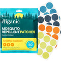 Cliganic Mosquito Repellent Stickers (180 Pack) - Patches for Kids & Adults, Natural DEET-Free, Citronella Essential Oil Infused