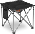 Bolosy Camping Stool Oversized Camping Foot Stool Ottoman 450 lbs Heavy Duty Camp Stool Padded Camping Chair Foot Rest Foldable Footrest