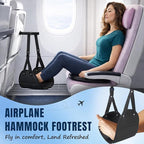 SAG’s Foot Hammock for Plane Travel – Airplane Footrest Hammock, Adjustable Leg Rest for Long Flights, Travel Essentials for Airplane, Office & Home Comfort