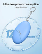 Personal Safety Alarm for Women, 140dB Travel Safe Waterproof Self Defense Keychain, Personal Alarm Loud Siren Safety Keychain for Girls Kids Elderly - 2 Pack