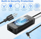 12V 10A Power Supply 120W 100V~240V AC to DC Adapter Converter Transformer,12 Volt 10 Amp Power Supply Adapter with 5.5mm x 2.5mm&2.1mm DC Output Jack for 12V Printe LED Strip Light CCTV Camera