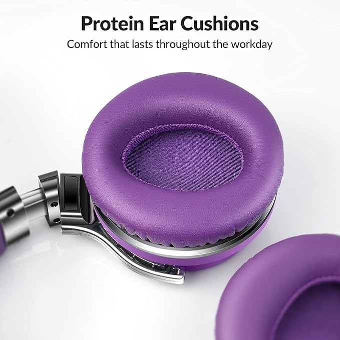 Million Sold 10 Years Classic E7 Active Noise Cancelling Headphones with Upgraded Noise Cancellation, Bluetooth Headphones Wireless with HD Sound Vivid Deep Bass, for Home Office Travel Gift Pcs