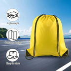 PLULON 15 Pcs Drawstring Bags Drawstring Backpack Bulk, Multicolor String Backpack Cinch Sack Sport Gym Bags for Yoga Traveling Outdoor Sports