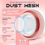 4 Pairs Replacement Ear Tips for AirPods Pro 2nd/1st Generation with Portable Storage Box & Cleaner Pen,Noise Reduction Holewith & Built-in dust Guard Screen,Silicone EarTips(Pink)
