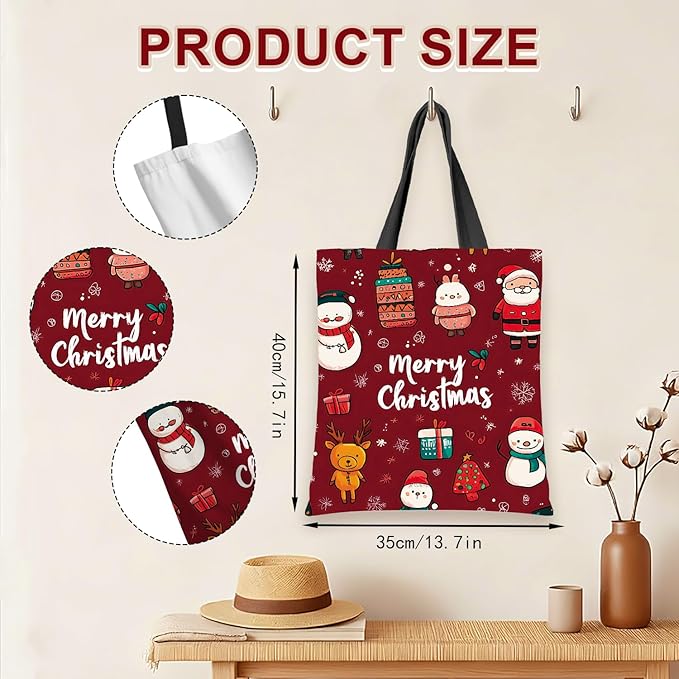 ANNA QUEEN Cat Tote Bag Shoulder Bag Handle Bag for Gym Yoga Picnic Beach Kitchen Reusable