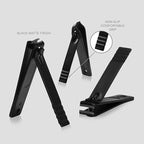 Utopia Care Nail Clippers Professional Nail Kit or Manicure Kit for Women and Men, Stocking Stuffers or Groomsmen Gifts Pedicure Set for Fingernail, Toenail Clippers with Travel Case