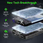 Ouotoo New for Magsafe Portable Charger,5000mAh Power Bank with Type-C 20W PD Fast Charging Travel, Lightweight and Slim, LED Display for Magsafe Battery Pack for iPhone 17/16/15/14/13/12 All Series