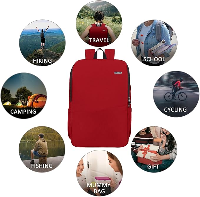 MAXTOP Deep Storage Laptop Backpack Business Anti-theft Backpacks[Water Resistant] College School Computer Bookbag Fits 17 Inch Laptop