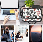 Laptop Shoulder Bag for Women Men, Waterproof Computer Case Messenger Bag Briefcase for Business Office Travel
