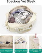 BAGSMART Gym Bag for Women, Duffle Bag for Travel with Wet Pocket, Lightweight Carry on Weekender Duffel, Water Resistant