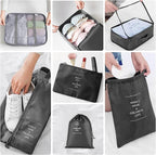 Packing Cubes for Travel -10 Set Luggage Organizer Bags for Family, Mesh Breathable Packing Cubes for Suitcases Durable Travel Essentials Bags Set