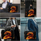 Cute Laptop Shoulder Bag for Women Men, Computer Laptop Bag Laptop Sleeve Case Laptop Satchel Briefcase Carrying Bag QA-1